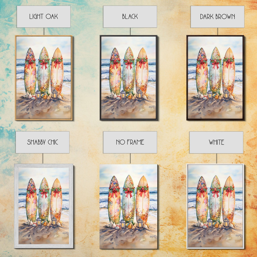 Sailboats With Autumn Reflections Framed Canvas Print Fall Nautical Wall Art Coastal Decor Best Gift Idea Seasonal Holiday Wall Art