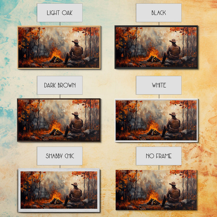 Retro winter-inspired Framed Canvas Print of a woman in a pink hat enjoying a cup of coffee background, perfect as unique vintage wall art