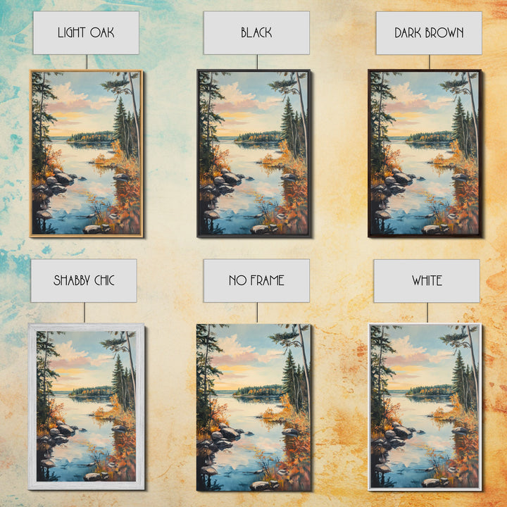 Acadia National Park Oil Painting Print, Maine Oil Painting, Nautical Coastal Decor, National Park Art, Landscape Painting, Cabin Decor