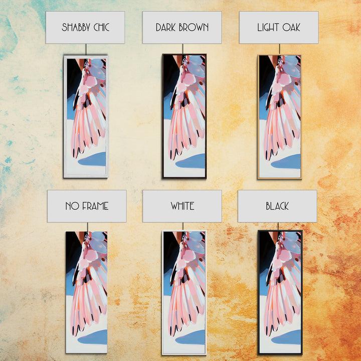 Butterfly Wing, Soft Pastel Art, Nature Inspired, Canvas Print, Modern Wall Decor, Feminine Aesthetic, Bedroom Wall Art, Boho Minimalist