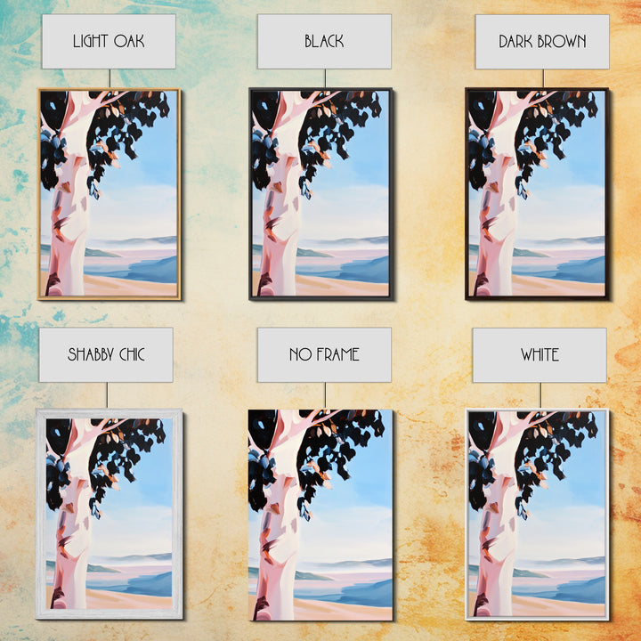 Birch Tree, Forest Wall Art, Nature Inspired Decor, Scandinavian Aesthetic, Woodland Theme, Earthy Tones, Canvas Print, Serene Landscape