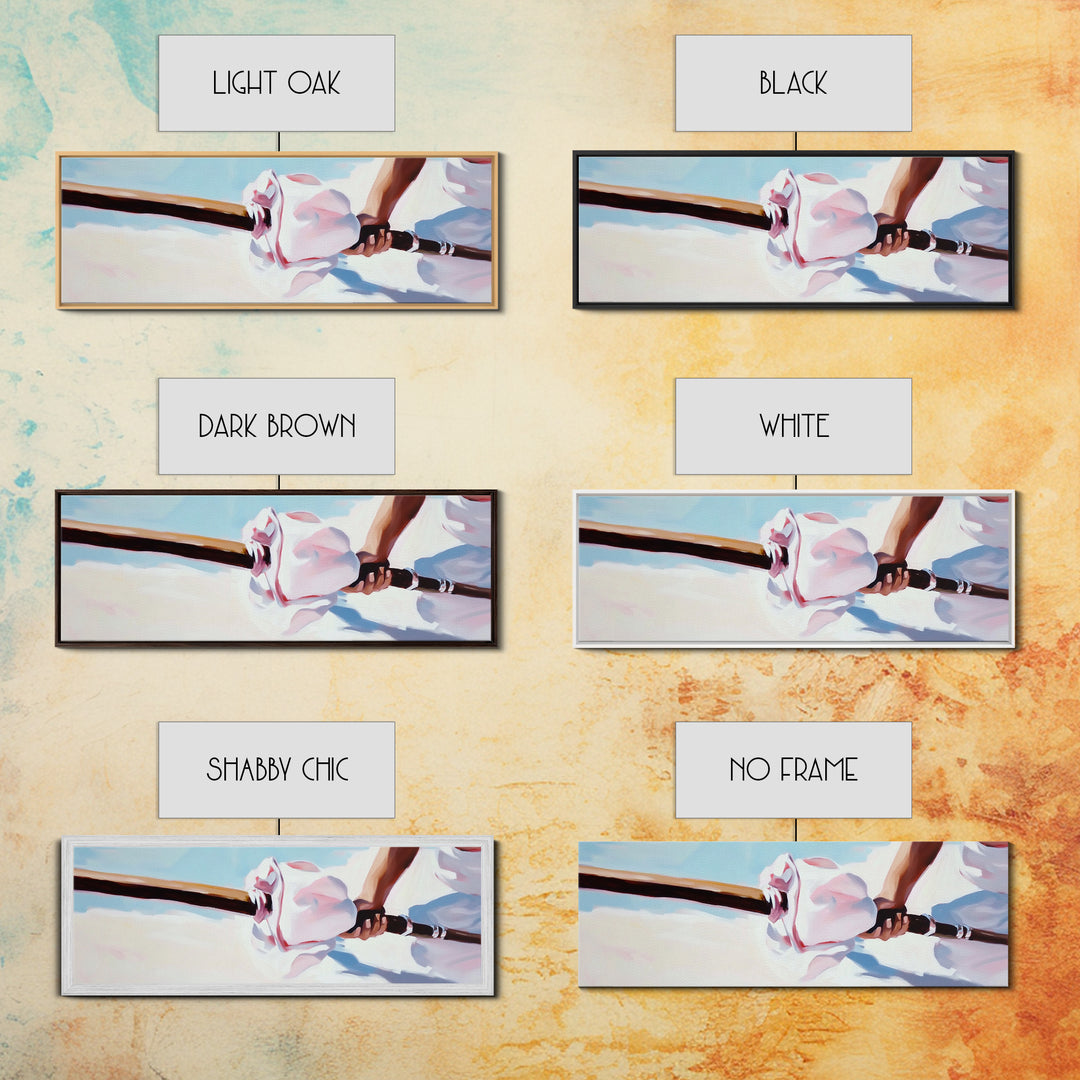 Coastal Serenity, Beach House Decor, Minimalist Ocean Art, Tranquil Seascape, Framed Canvas Print, Nautical Wall Art, Living Room Art