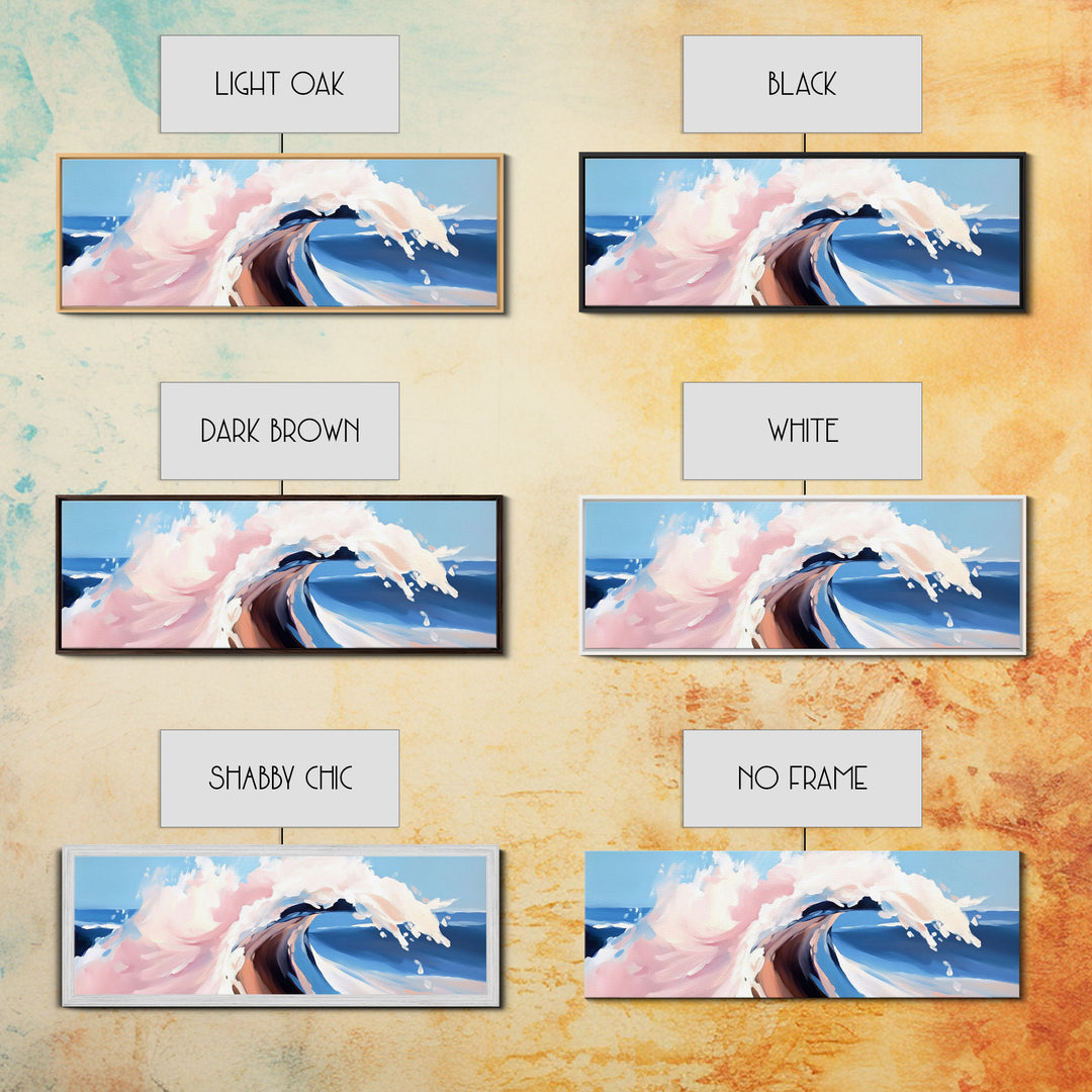 Calm Waters, Woman by Rocks, Relaxing Beach, Nature Inspired, Framed Canvas Print, Minimalist Wall Art, Bathroom Decor, Serenity