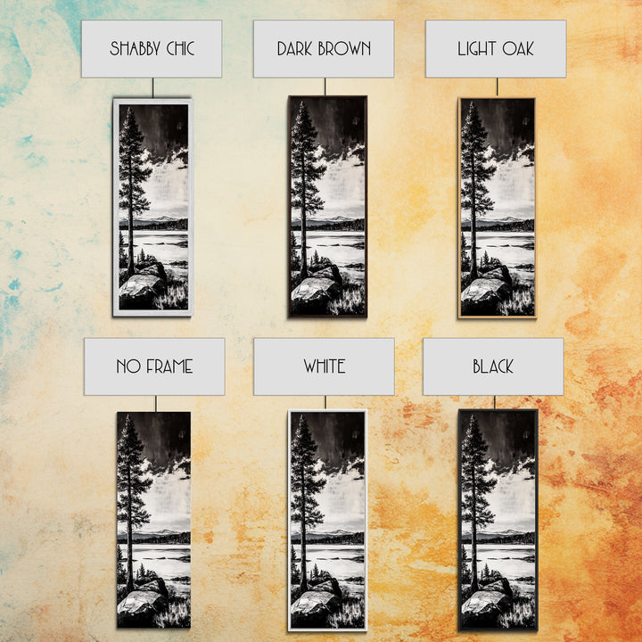 Cabin In Autumn Woods, Cozy Fall Art, Rustic Lodge Decor, Framed Canvas Print, Woodland Retreat, Warm Tones, Nature Lover’s Art