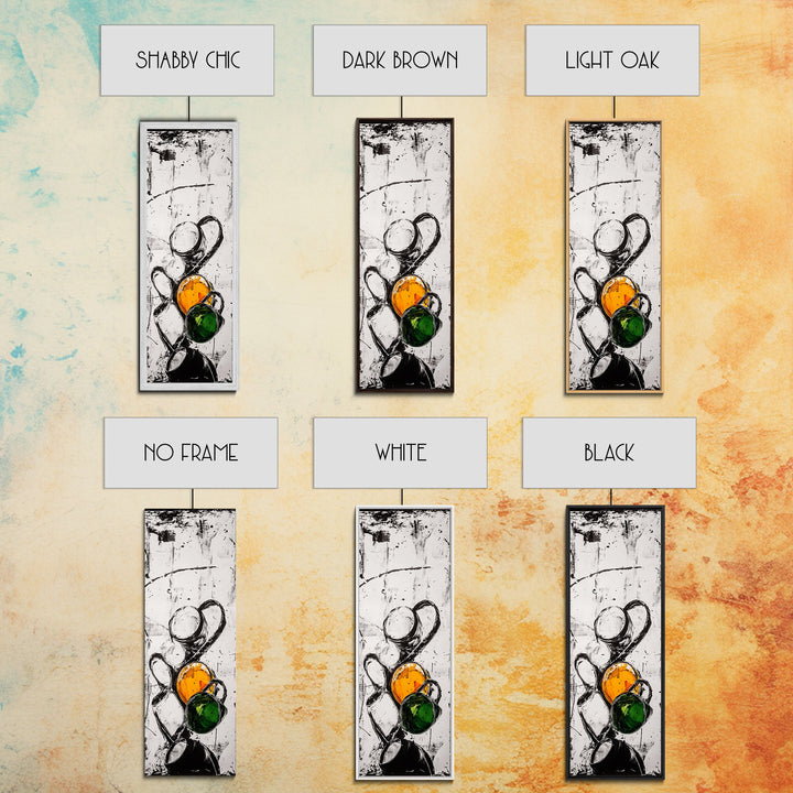 Coffee, Cups, Abstract, Canvas Print, Kitchen Wall Art, Minimalist Coffee Decor, Black and White Modern Art, Cafe Style, Chic Artwork