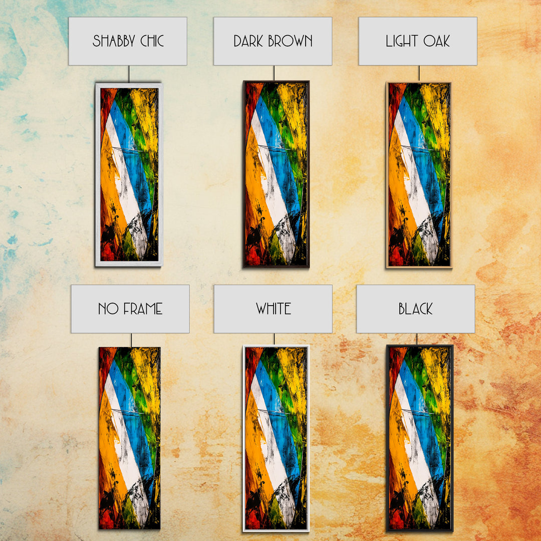 Abstract Shapes, Modern Art, Geometric Canvas Print, Bold Wall Art, Contemporary Home Decor, Large Office Art, Unique Statement Art