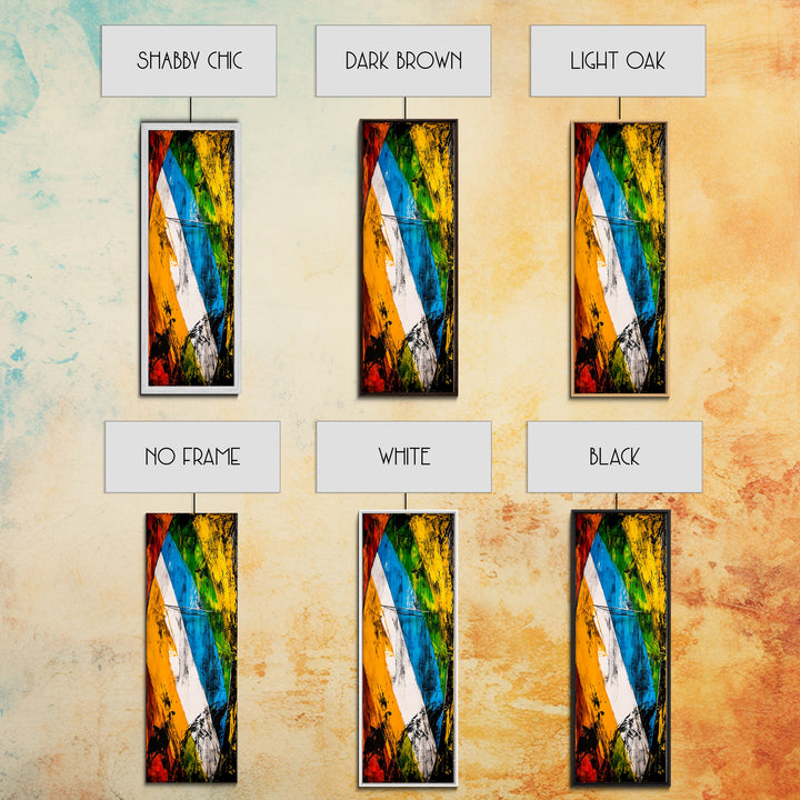 Abstract Shapes, Modern Art, Geometric Canvas Print, Bold Wall Art, Contemporary Home Decor, Large Office Art, Unique Statement Art