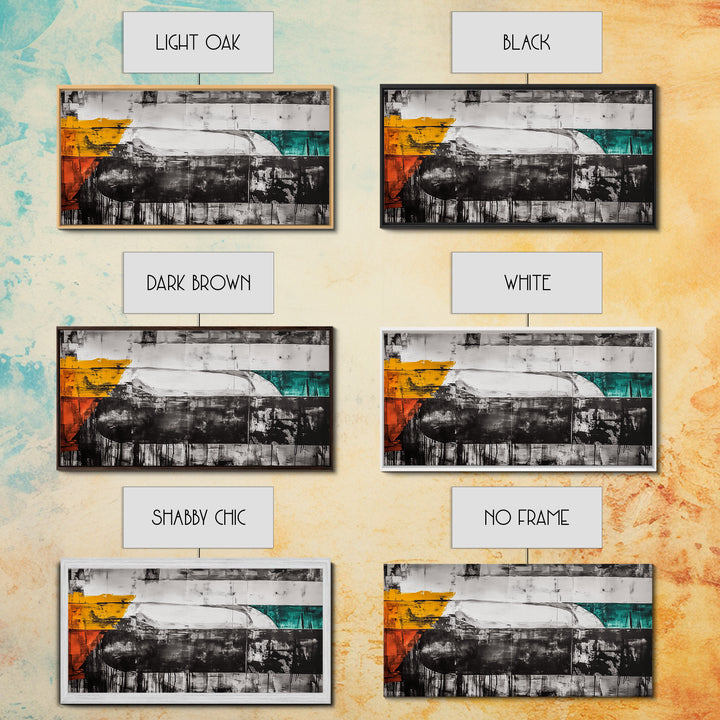 Abstract Art, Modern Minimalist, Black and White, Canvas Print, Bold Geometric, Office Wall Art, Contemporary Home Decor, Unique Design