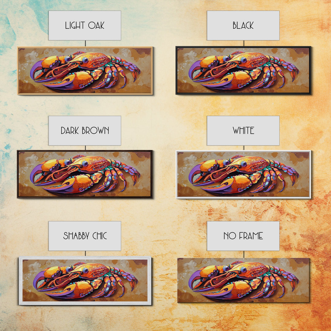 Crustacean Duo, Bright Lobsters, Sea Creatures, Coastal Kitchen, Canvas Print, Nautical Wall Decor, Boho Art, Vibrant Beach House Accent