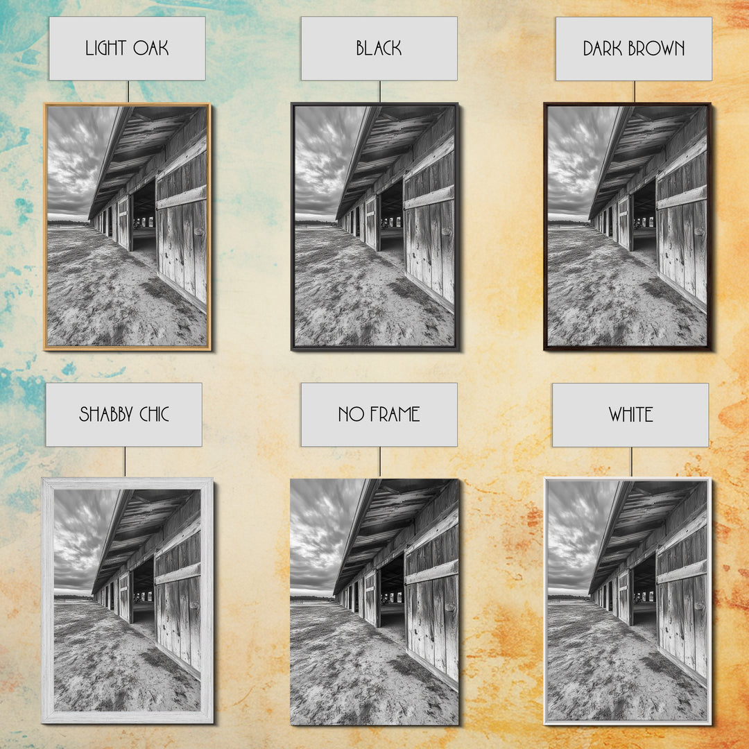 Rustic Barn, Weathered Wood, Country Charm, Canvas Print, Farmhouse Wall Art, Autumn Decor, Entryway Rustic Home Accent, Living Room Art