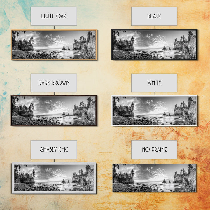 Rocky Coastal Trees, Forest Meets Ocean, Seaside Cliff View, Canvas Print, Nature Inspired Wall Art, Rustic Cabin or Beach House Decor