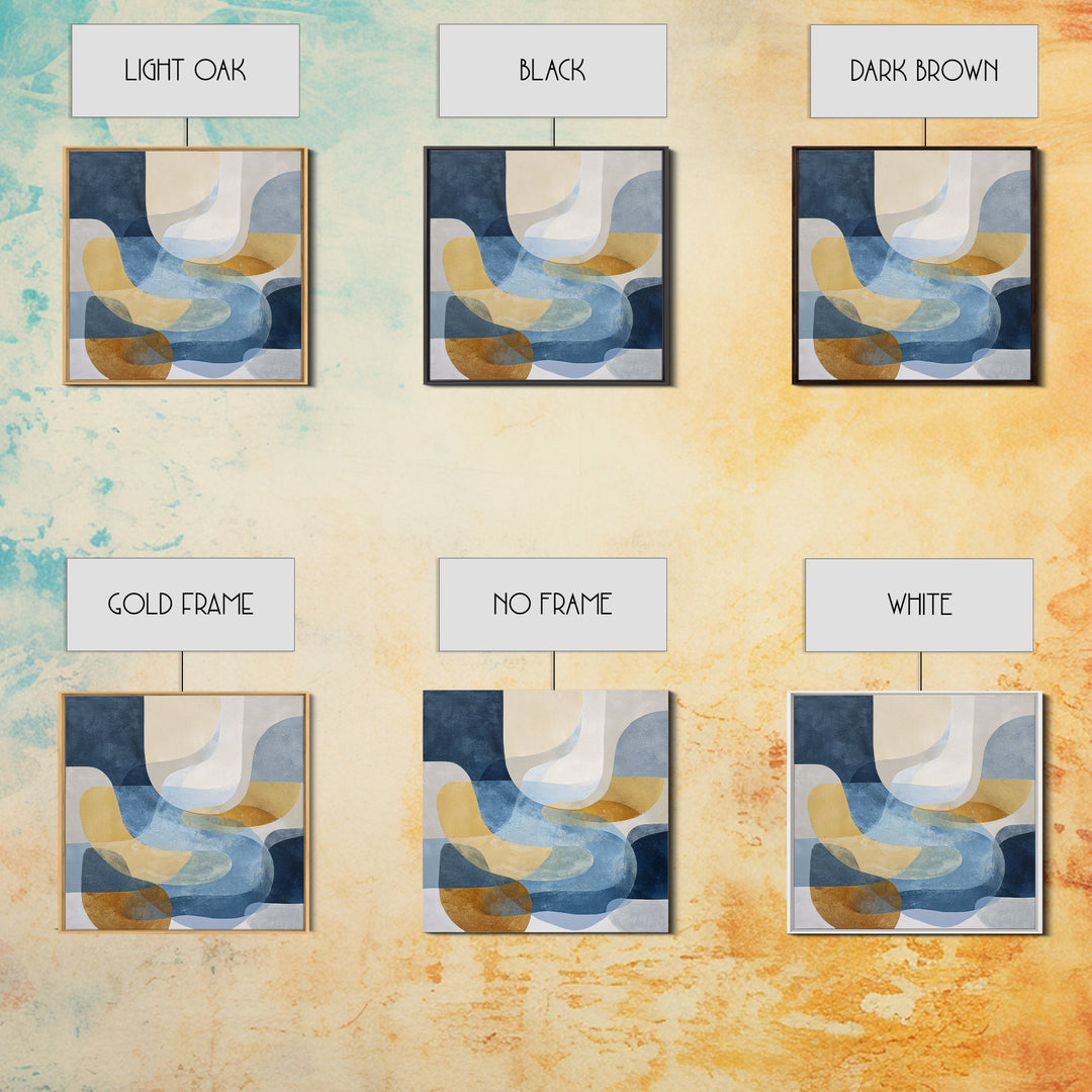 Abstract Water Forms Canvas Print, Art, Modern Decor, Living Room Decor, Abstract Art, Art Prints, Digital Art, ART-1x1-91