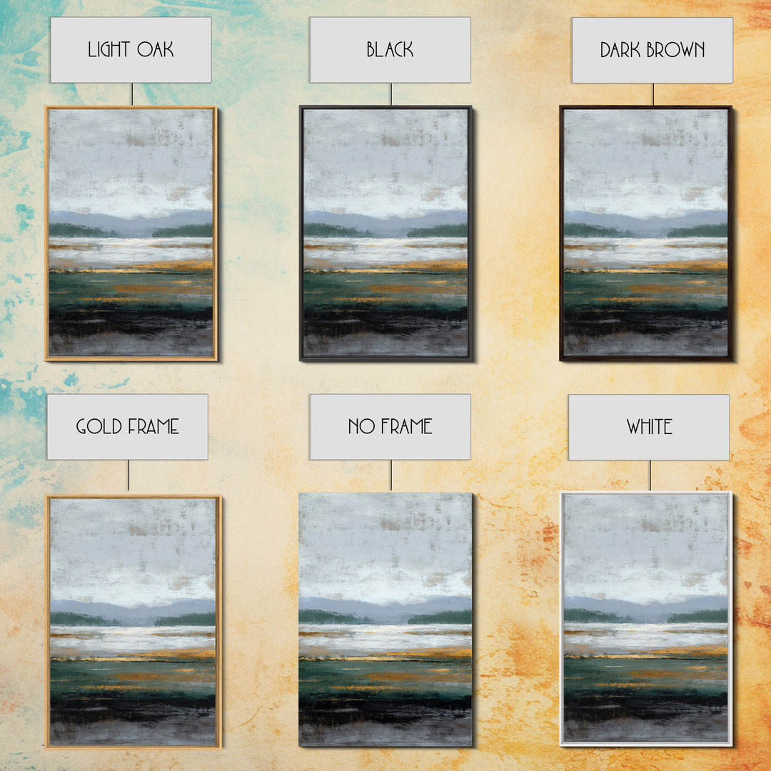 Oversized Abstract Landscape Canvas Print, Above Sofa Art, Art Print, Living Room Decor, Fine Art, Statement, Textured Wall Art, ASA-2x3-9