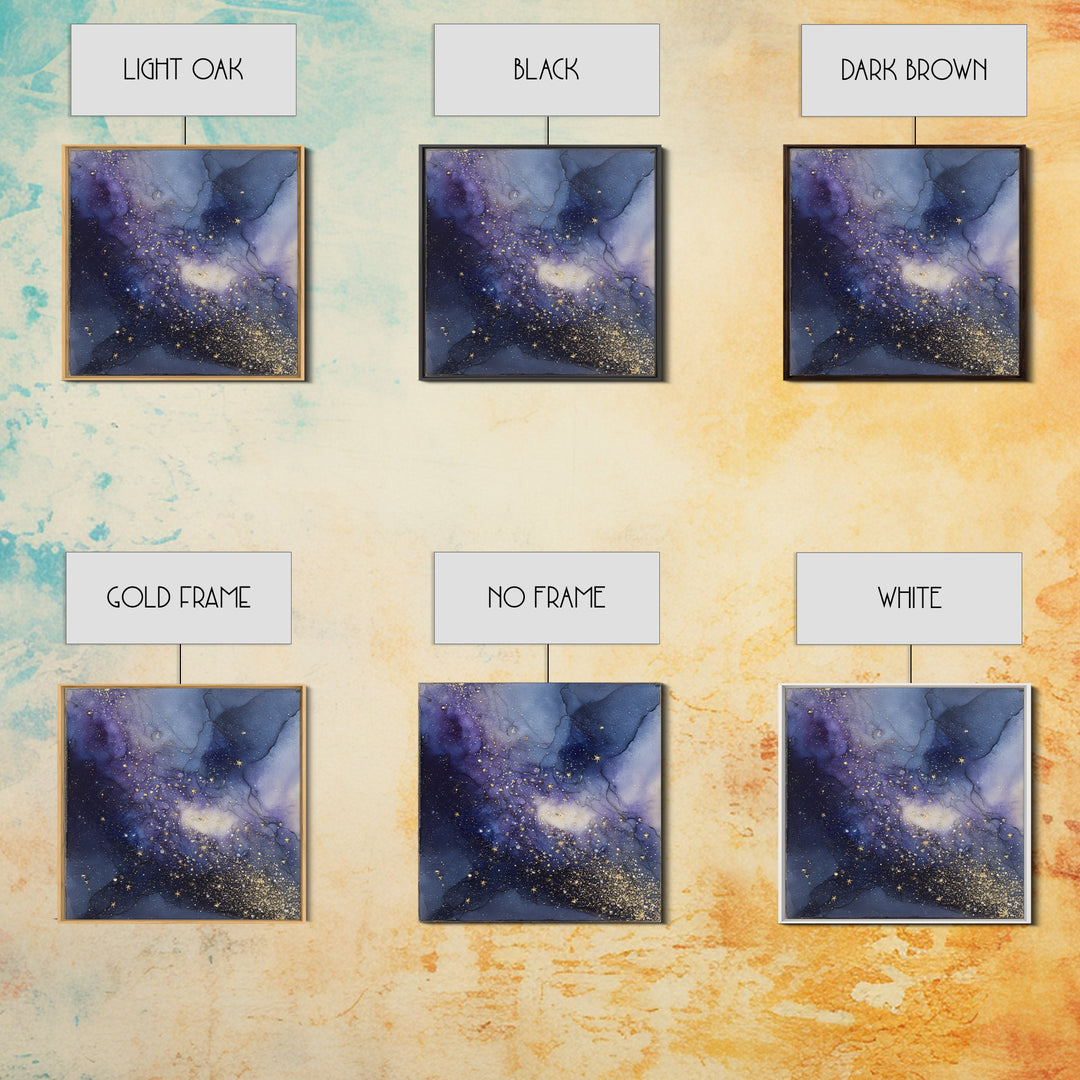 Scorpio Formed from Stars and Jeweled Shadows Canvas Print, Astrology Art, Zodiac Sign Print, Living Room Decor, Zodiac, AST-1x1-10
