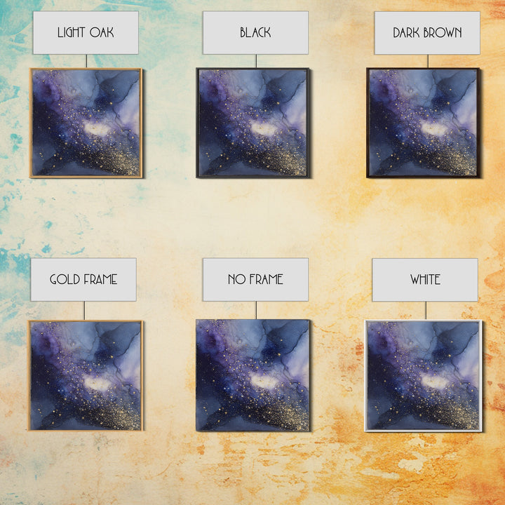 Scorpio Formed from Stars and Jeweled Shadows Canvas Print, Astrology Art, Zodiac Sign Print, Living Room Decor, Zodiac, AST-1x1-10