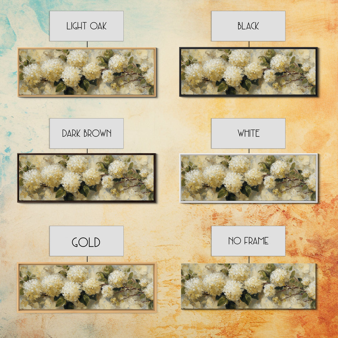 Sunlit Hydrangeas on a Windowsill Canvas Print, Bed and Breakfast Art, Coffee Wall Art, Living Room Decor, Fine Art, BAB-3x1-98