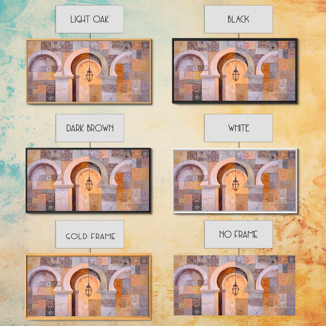 Neutral Rainbow Arches Canvas Print, Boho Art, Set of 3 Prints, Living Room Decor, Fine Art, Bohemian, Contemporary Art, BOH-2x1-71