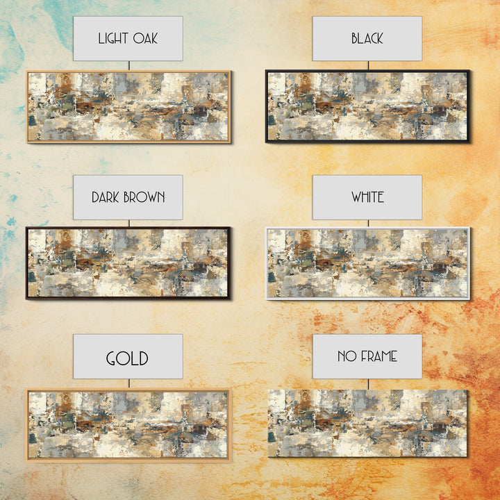 Tribal Neutral Pattern Canvas Print, Boho Art, Set of 3 Prints, Living Room Decor, Fine Art, Bohemian, Contemporary Art, BOH-3x1-6