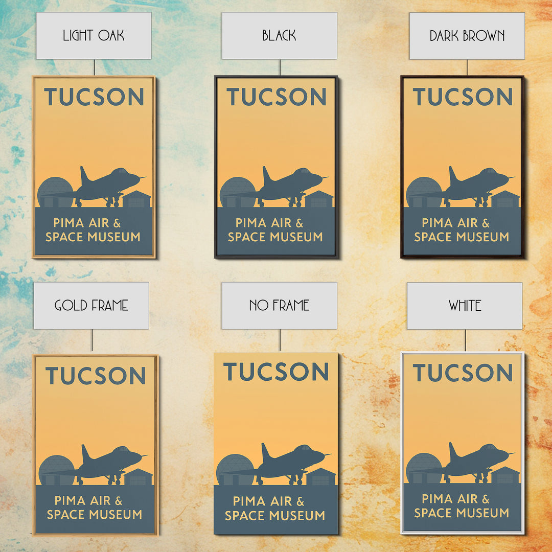 Tucson Arizona Travel Poster, Canvas Print, Mid Century Travel Art, Tucson Wall Art, Vintage Travel Print, Wall Art, Retro Travel Print