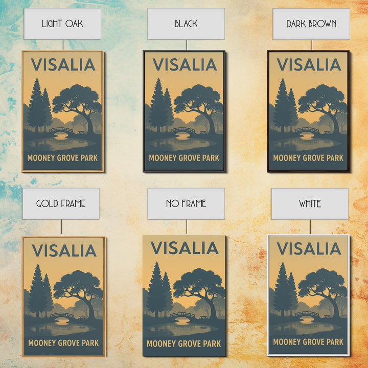 Visalia California Travel Poster, Canvas Print, Sunset Skyline Wall Art, Visalia Wall Art, Office Decor, Travel Art Print, Travel Wall Decor
