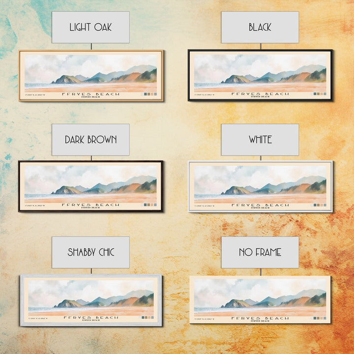 Ffryes Beach, Ffryes Beach Watercolor Print, Vacation Gift, Ffryes Beach Wall Art, Beach Painting, Beach Decor, Beach Or Lakehouse Art