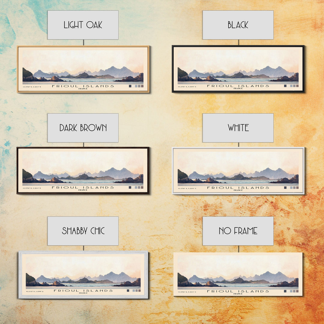 Frioul Islands, France Watercolor Print, Vacation Gift, France Wall Art, Vacation Wall Art, Vacatation Memories, Beach Decor, Beach Or Lakehouse Art