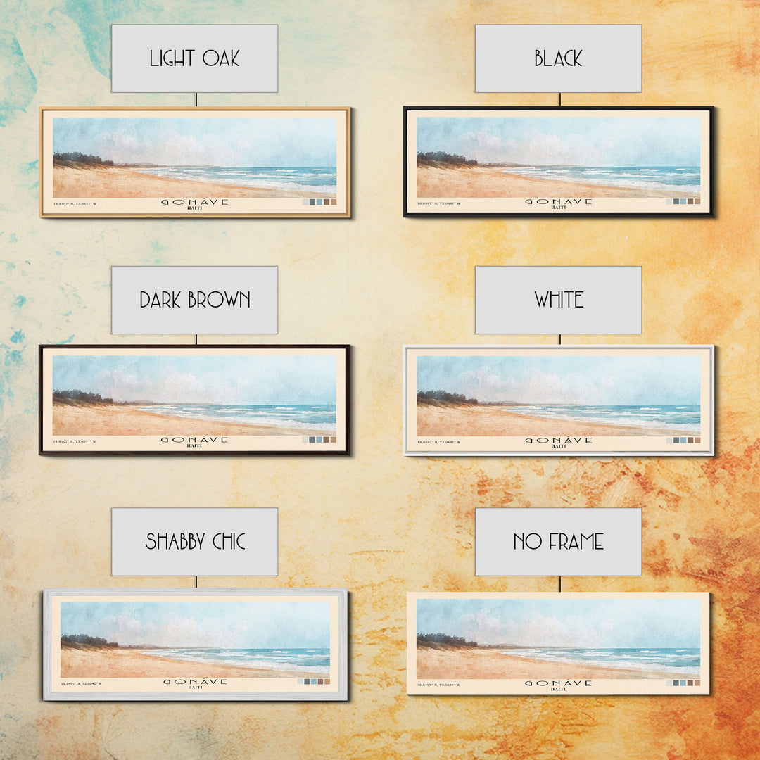 Gonâve, Haiti Watercolor Print, Vacation Gift, Haiti Wall Art, Vacation Wall Art, Vacatation Memories, Beach Decor, Beach Or Lakehouse Art