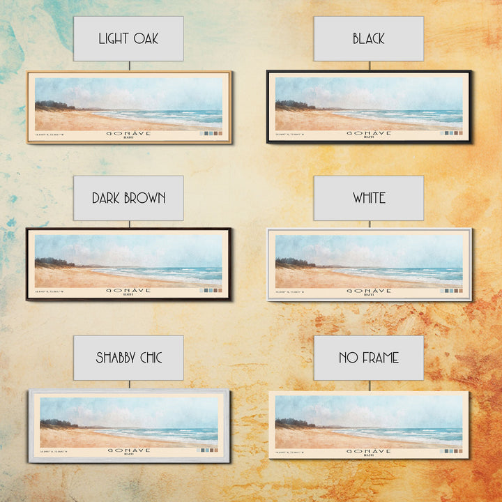 Gonâve, Haiti Watercolor Print, Vacation Gift, Haiti Wall Art, Vacation Wall Art, Vacatation Memories, Beach Decor, Beach Or Lakehouse Art