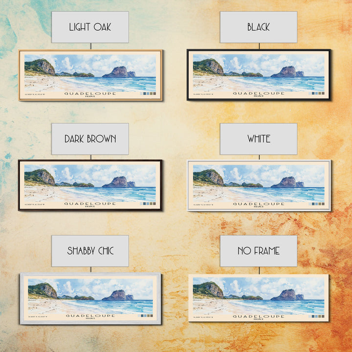 Guadeloupe, France Watercolor Print, Vacation Gift, France Wall Art, Vacation Wall Art, Vacatation Memories, Beach Decor, Beach Or Lakehouse Art