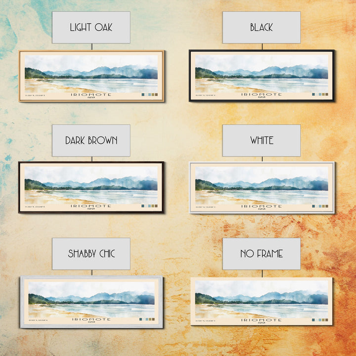 Iriomote, Japan Watercolor Print, Vacation Gift, Japan Wall Art, Vacation Wall Art, Vacatation Memories, Beach Decor, Beach Or Lakehouse Art