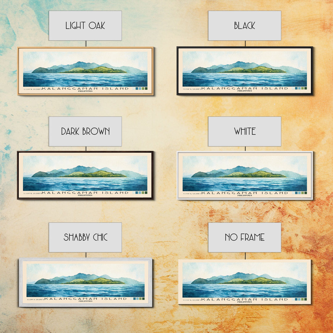 Kalanggaman Island, Philippines Watercolor Print, Vacation Gift, Philippines Wall Art, Vacation Wall Art, Vacatation Memories, Beach Decor, Beach Or Lakehouse Art