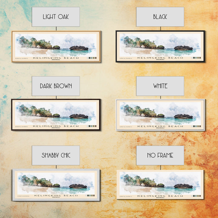 Kelingking Beach, Indonesia Watercolor Print, Vacation Gift, Indonesia Wall Art, Vacation Wall Art, Vacatation Memories, Beach Decor, Beach Or Lakehouse Art