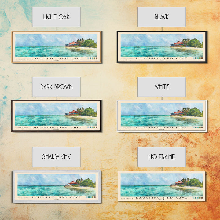 Laughing Bird Caye, Belize Watercolor Print, Vacation Gift, Belize Wall Art, Vacation Wall Art, Vacatation Memories, Beach Decor, Beach Or Lakehouse Art