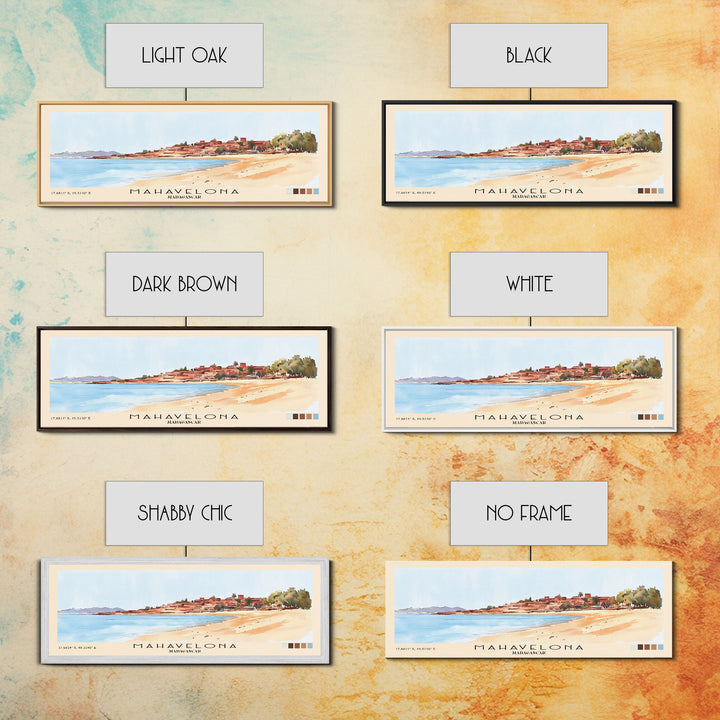 Mahavelona, Madagascar Watercolor Print, Vacation Gift, Madagascar Wall Art, Vacation Wall Art, Vacatation Memories, Beach Decor, Beach Or Lakehouse Art