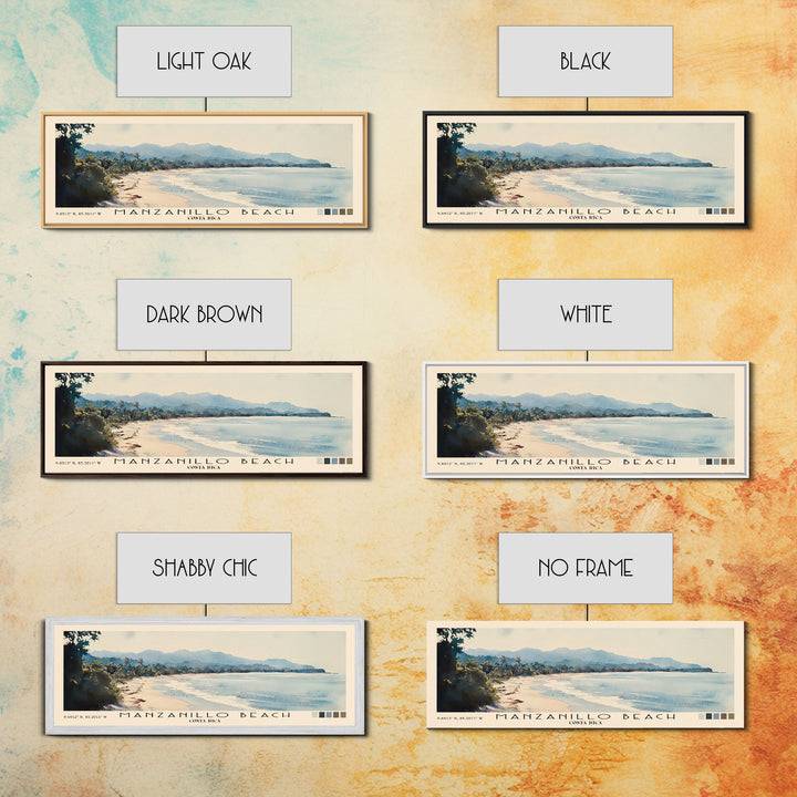 Manzanillo Beach, Costa Rica Watercolor Print, Vacation Gift, Costa Rica Wall Art, Vacation Wall Art, Vacatation Memories, Beach Decor, Beach Or Lakehouse Art