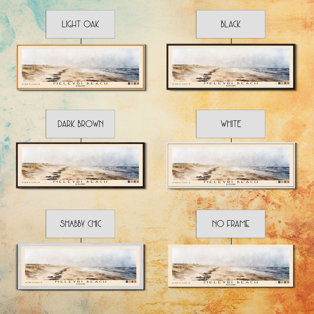 Meleyri Beach, Iceland Watercolor Print, Vacation Gift, Iceland Wall Art, Vacation Wall Art, Vacatation Memories, Beach Decor, Beach Or Lakehouse Art