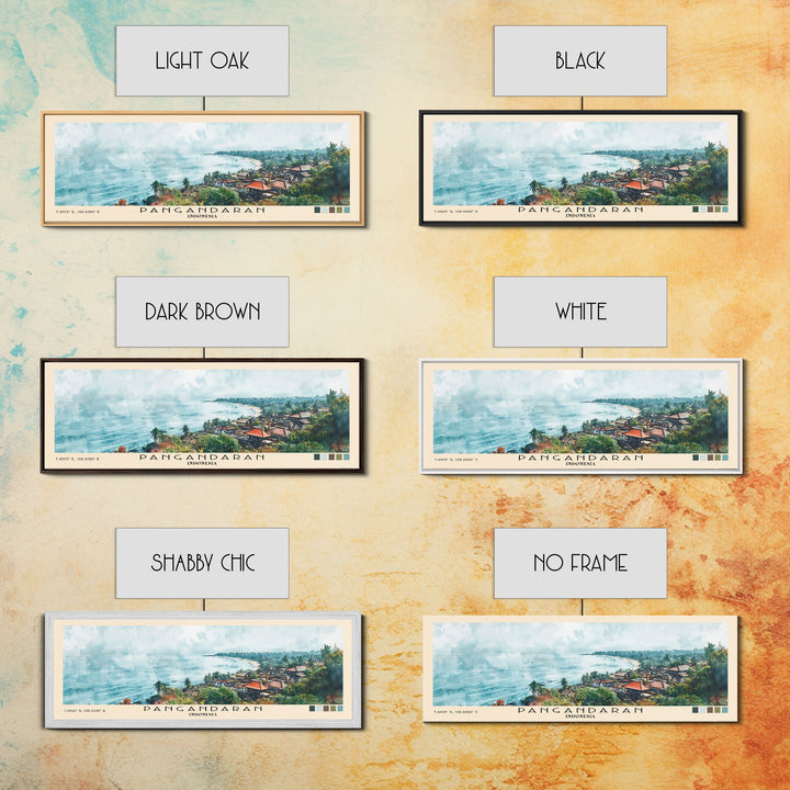 Pangandaran, Indonesia Watercolor Print, Vacation Gift, Indonesia Wall Art, Beach Painting, Beach Decor, Beach Or Lakehouse Art