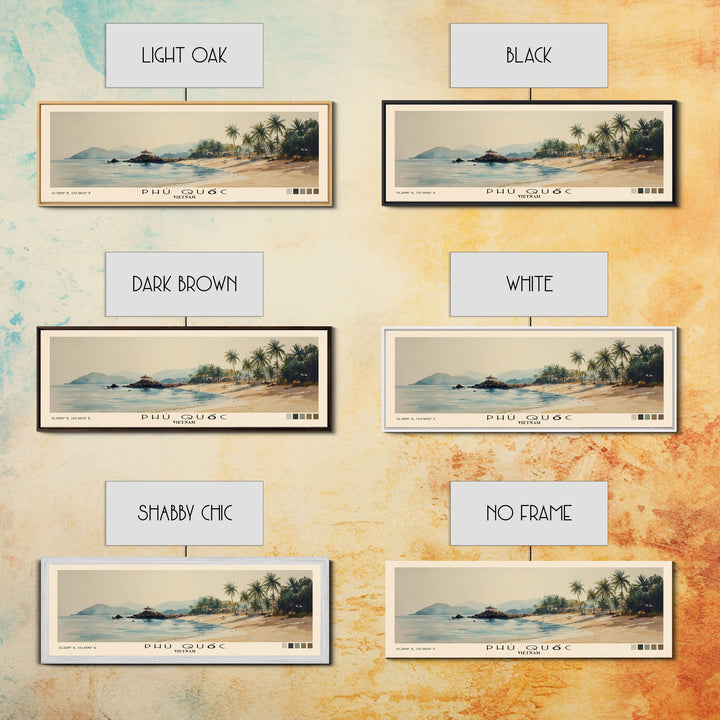 Phú Quốc, Vietnam Watercolor Print, Vacation Gift, Vietnam Wall Art, Vacation Wall Art, Vacatation Memories, Beach Decor, Beach Or Lakehouse Art