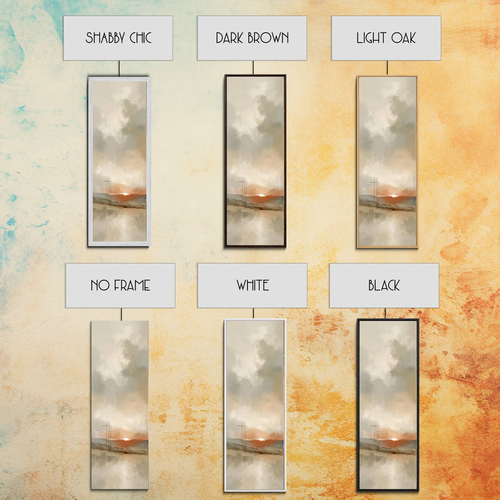 Threefold Mercy – Framed Canvas Print – Skinny Art – Christian Wall Art – Modern Christian Painting – Christian Art Canvas – Christian Gift