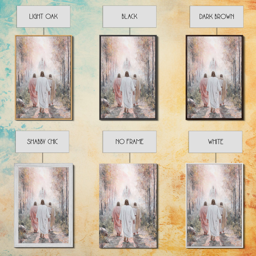 Forest Revelation, Framed Canvas Print, Christian Art Canvas, Christian Wall Art, Christian Paintings, Christian Art Work, Christian Gift I