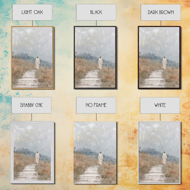 Wilderness Promise – Framed Canvas Print – Christian Wall Art – Christian Art Canvas – Jesus Painting – Subtle Christian Art – Christian Gi