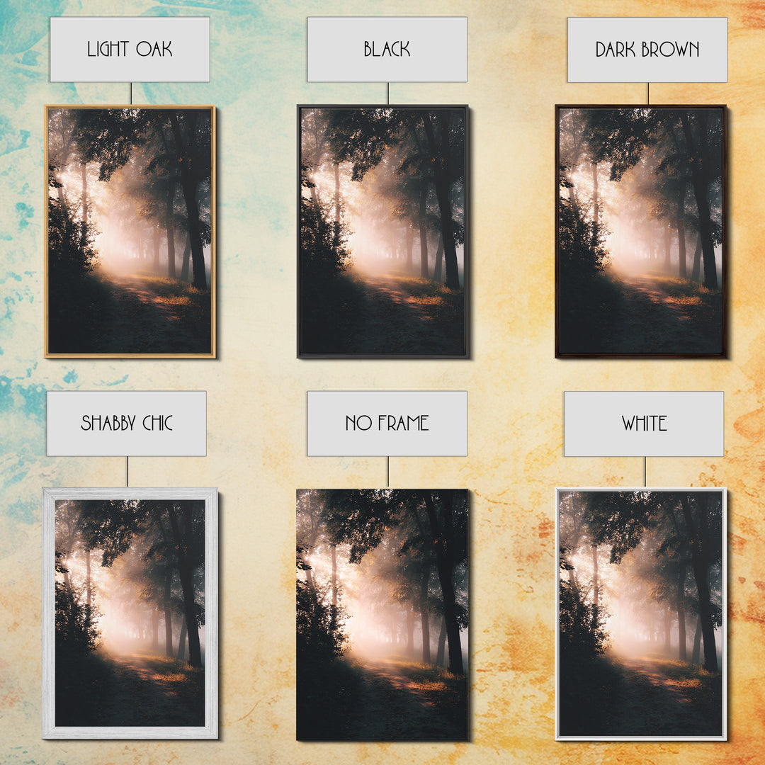 Morning Mercy Light, Framed Canvas Print, Christian Wall Art, Christian Art Canvas, Moody Christian Art, Christian Gift Ideas