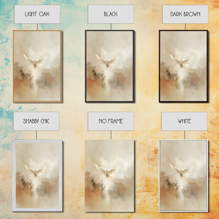 Spirit Of Dawn | Framed Canvas Print | Christian Wall Art | Subtle Christian Art | Christian Art Canvas | Christian Gift Ideas | Modern Chr