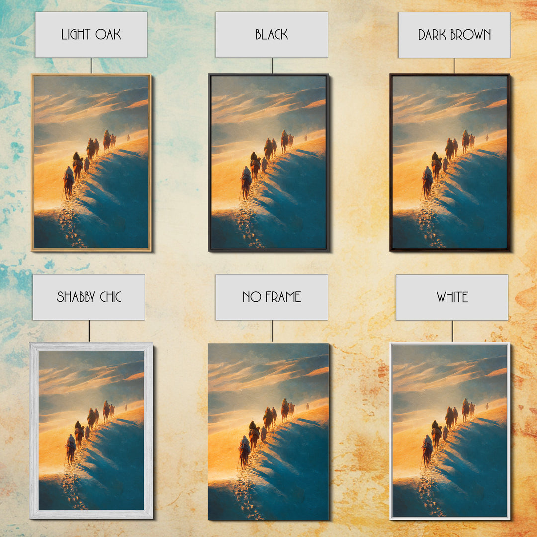 Dawn Of Promise – Framed Canvas Print – Christian Art Print – Christian Wall Art – Christmas Art – Christian Christmas – Modern Christian A