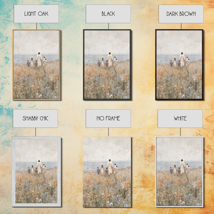 Dawn Of Grace – Framed Canvas Print – Christian Art Canvas – Jesus Painting – Christian Wall Art – Christmas Art – Christian Gift Ideas – P