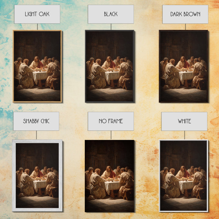 Bread Of Mercy – Framed Canvas Print – Christian Art Canvas – Vintage Jesus Painting – Christian Wall Art – Christian Art Print – Moody Chr