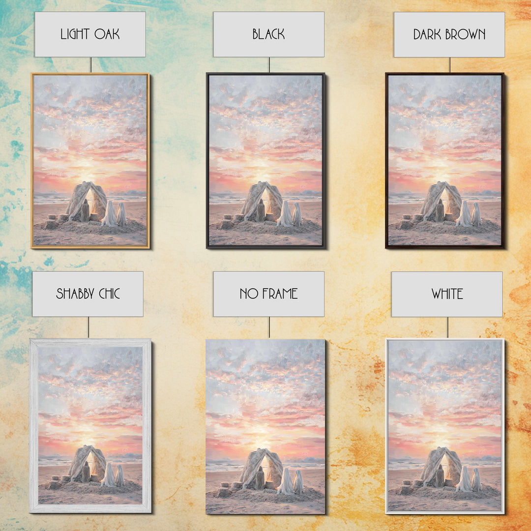 Sunrise Promise – Framed Canvas Print – Christian Art – Jesus Painting – Christian Art Canvas – Christian Wall Art – Christian Christmas Ar