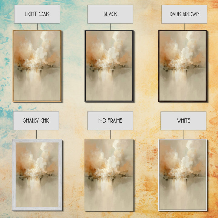 Heavenly Hosts – Framed Canvas Print – Christian Wall Art – Christian Art Canvas – Christian Painting – Christian Gift Ideas