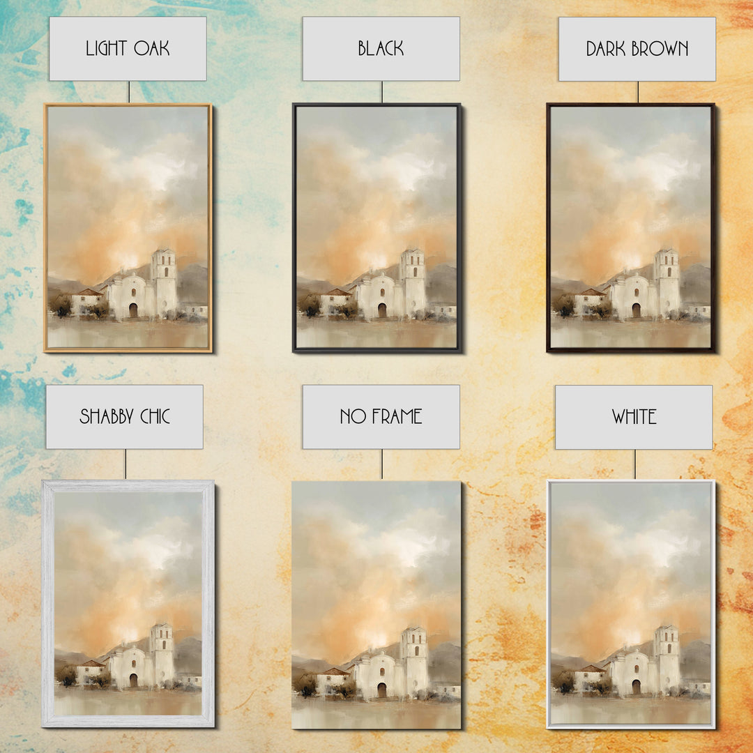 Sanctuary Sunrise - Framed Canvas Print - Christian Art Canvas - Christian Wall Art - Christian Art Print - Christian Christmas Art - Jesus