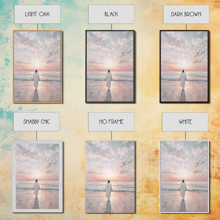 Morning Promise – Framed Canvas Print – Christian Art – Christian Art Canvas – Jesus Painting – Christian Wall Art – Subtle Christian Paint